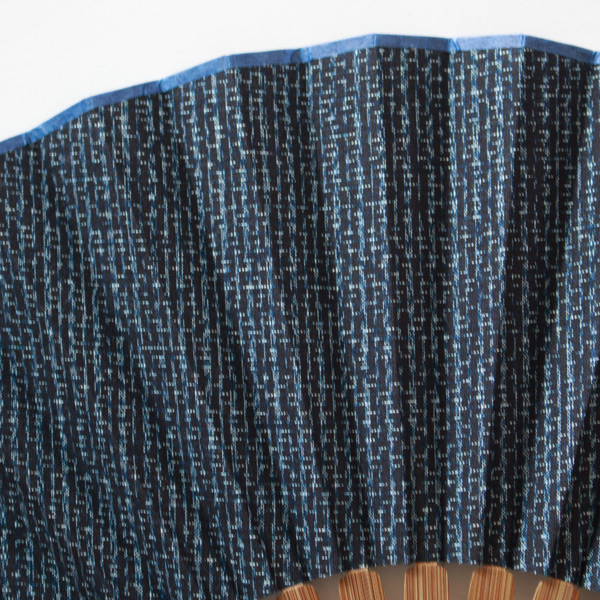 かすり扇子(六双文人) かすり扇子(六双文人)