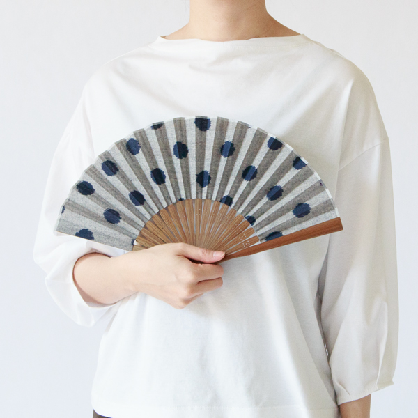 かすり扇子(晴丸) かすり扇子(晴丸)