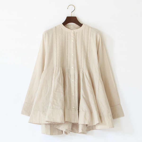 リバーレースティアードブラウス(261-2006-GREYGE) リバーレースティアードブラウス(261-2006-GREYGE)