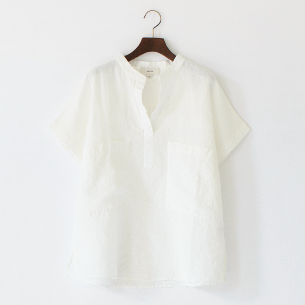 リネンプルオーバー JULIE(Off White) リネンプルオーバー JULIE(Off White)