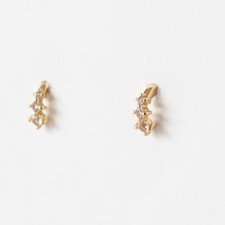 キャッチレスピアス HONESTY DEW(White) キャッチレスピアス HONESTY DEW(White)