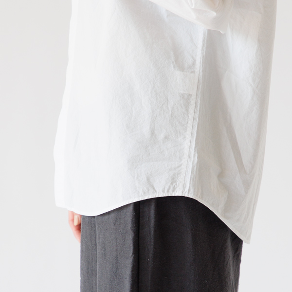 なだらかなラインで裾出ししやすい