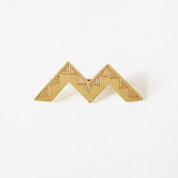 ブローチ（Zigzag）