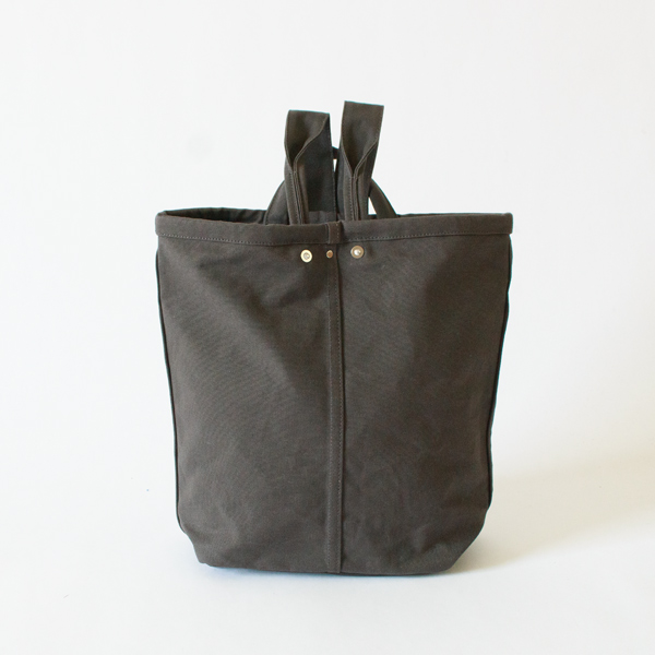 防水パラフィン帆布 2WAYバックパック MOFIN S(CHARCOAL GRAY)