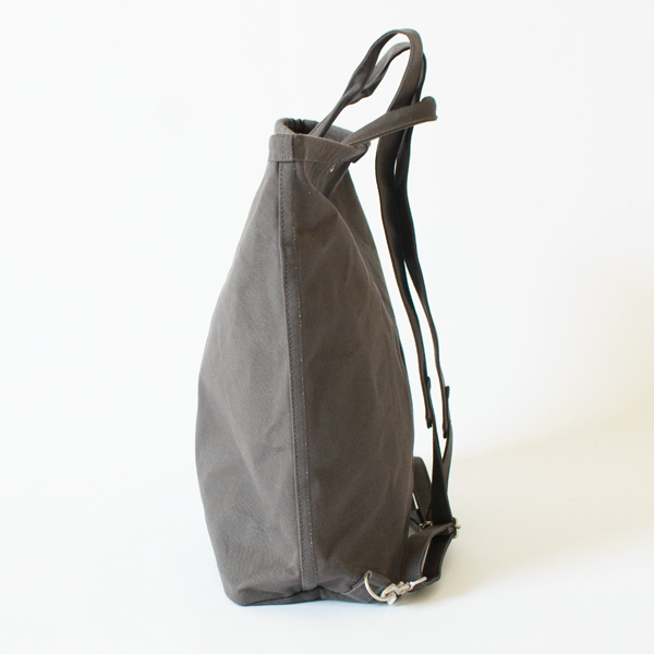 防水パラフィン帆布 2WAYバックパック MOFIN L(CHARCOAL GRAY)