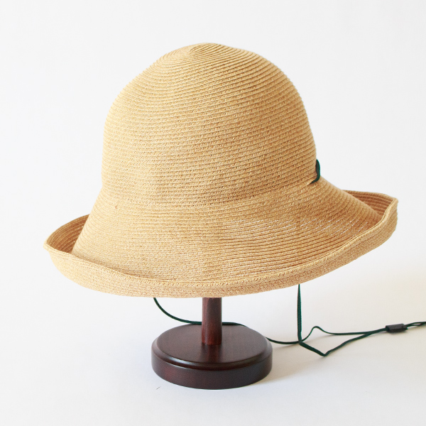 【別注】ハット leonie(NATURAL / グリーンコード)