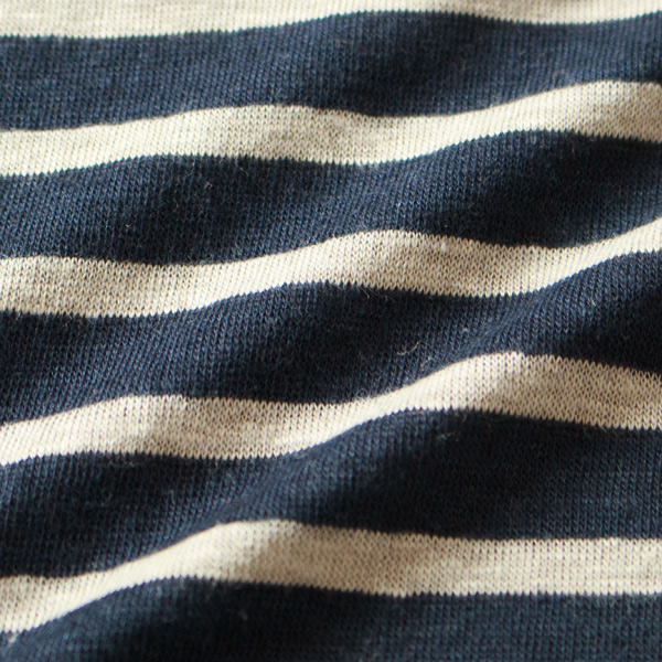 高品質なベルギーリネン100%(NAVY)