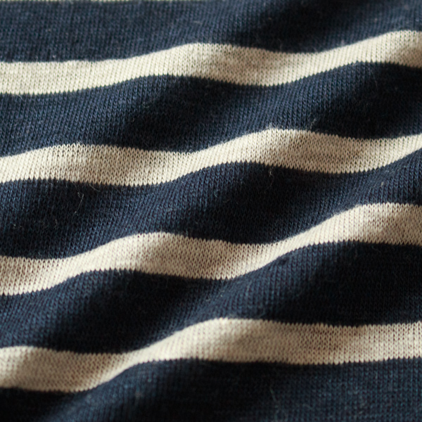 高品質なベルギーリネン100%(NAVY)