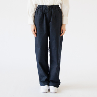 二*傘様 FOB FACTORY ネイビー パンツ サイズ3 F0549 ST TWILL イージーパンツ／FOB FACTORY（エフオービー