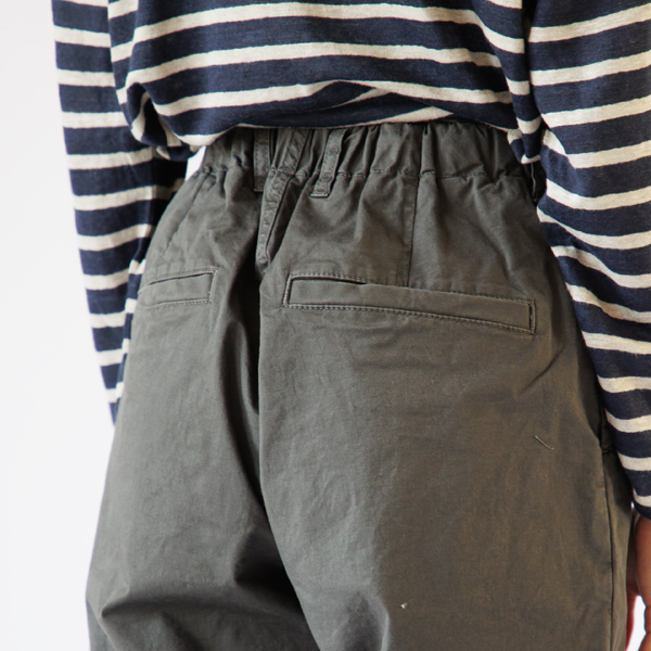 大きめのポケット(身長160cm・CHARCOAL S)