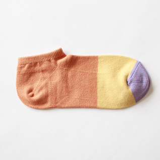 WOMEN COTTON LINEN SNEAKER SOCKS