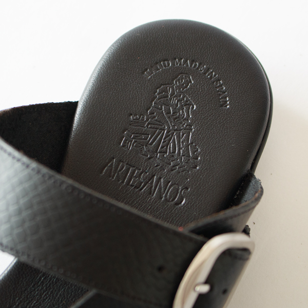 トングサンダルGRABADO(NEGRO)