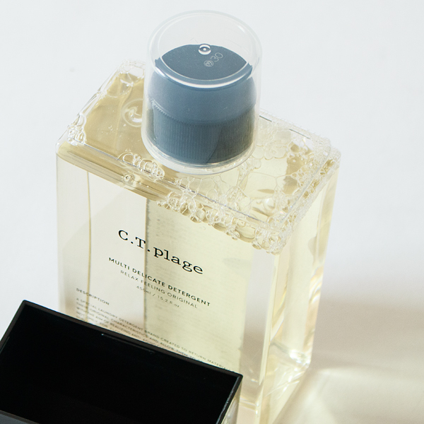 キャップが計量カップになっています キャップが計量カップになっています