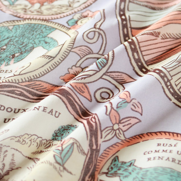 さらりと気持ちのいい肌触りのコットンストール(CHANCE INOUI)