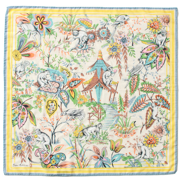 コットンスカーフ 70×70(PAGODE)