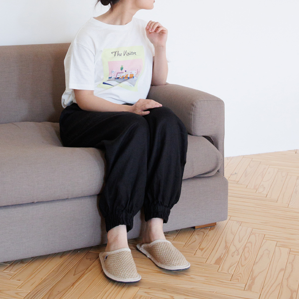 ゆったり過ごせる履き心地