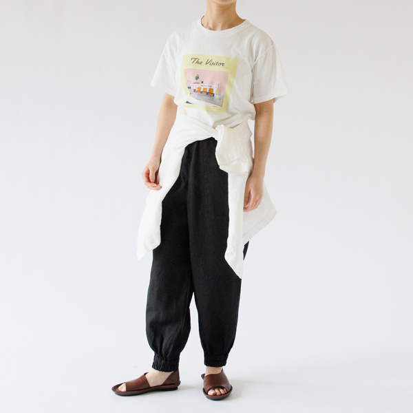 薄手なので腰に巻いても