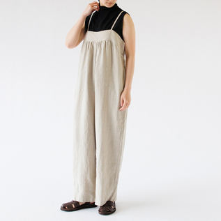 リネンサロペット ラナ／fog linen work（フォグリネンワーク）｜愛着