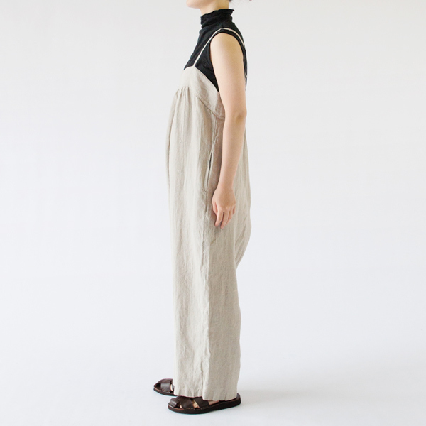 リネンサロペット ラナ／fog linen work（フォグリネンワーク）｜愛着