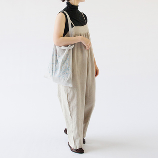 リネンサロペット ラナ／fog linen work（フォグリネンワーク）｜愛着