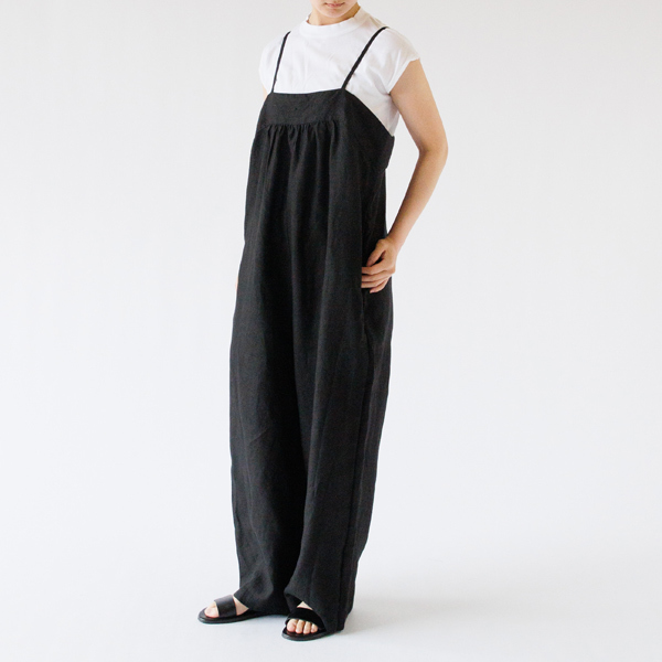 リネンサロペット ラナ／fog linen work（フォグリネンワーク）｜愛着