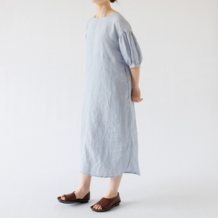美品 fog linen work フォグリネンワーク リネンワンピース 麻 リネンワンピース ドロシー／fog linen work（フォグリネンワーク