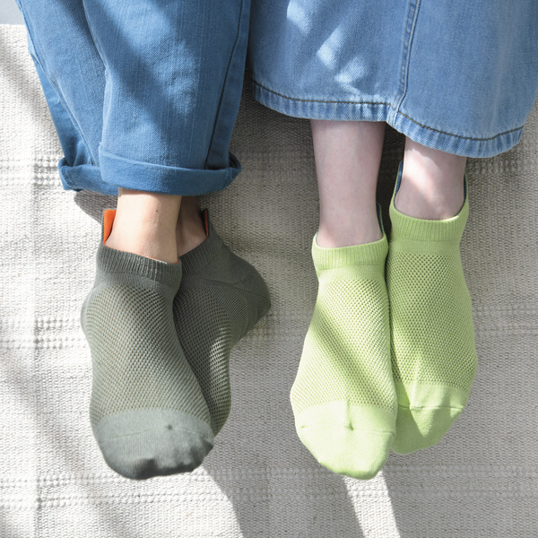 クールメッシュ・スニーカー メンズソックス(マスカット)