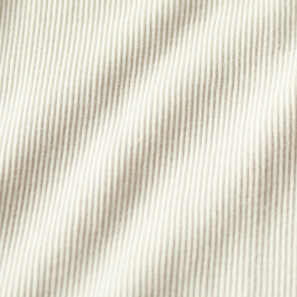 コットンシルクリブ生地