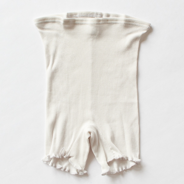 シルクコットンボーイズショーツ（PALE GREY）