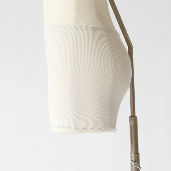 シルクコットンボーイズショーツ（PALE GREY）