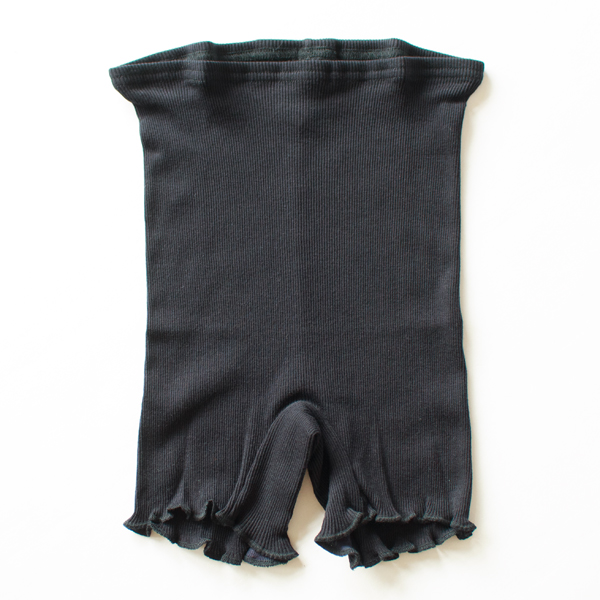 シルクコットンボーイズショーツ（MID NIGHT NAVY ）