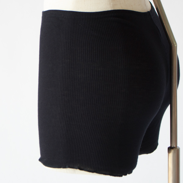 シルクコットンボーイズショーツ（MID NIGHT NAVY ）