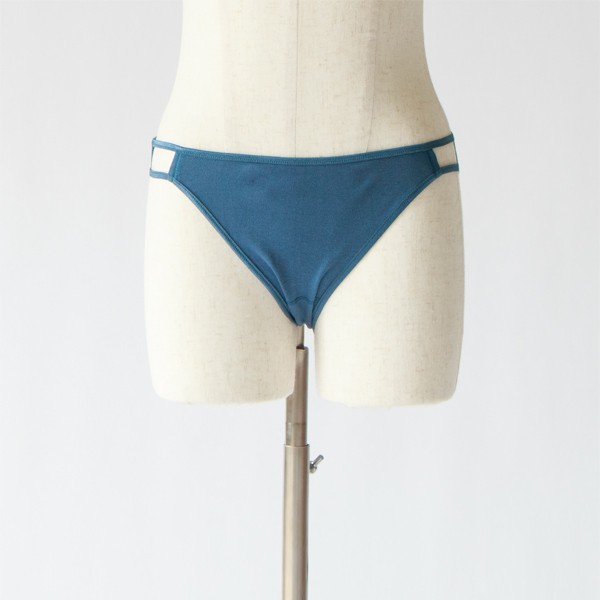 Wストラップショーツ(露草)