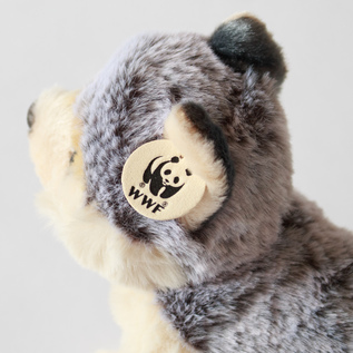 仲間の遠吠えを聞く耳（WOLF FLOPPY 15cm）