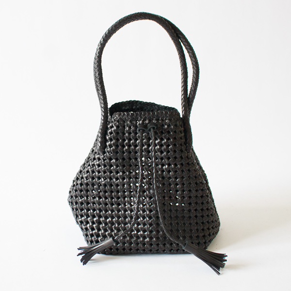 GOAT MESH タッセルトート(BLACK)
