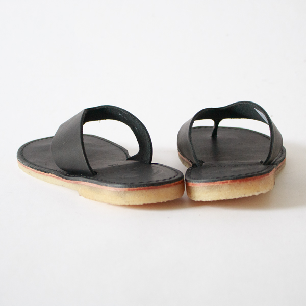 レザーサンダル AERO BLACK