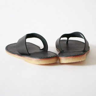 レザーサンダル AERO BLACK レザーサンダル AERO BLACK