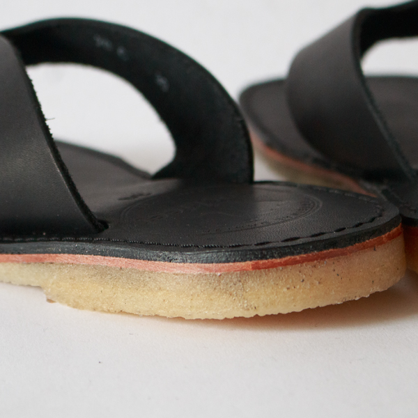 レザーサンダル AERO BLACK