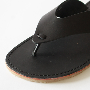 レザーサンダル AERO BLACK レザーサンダル AERO BLACK