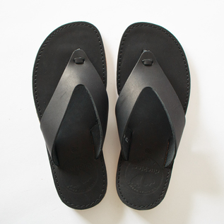 レザーサンダル AERO BLACK レザーサンダル AERO BLACK