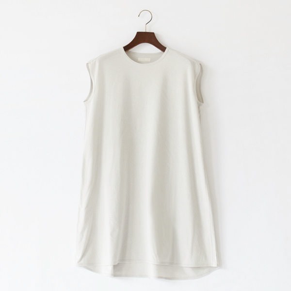 Sallopend no-sleeve tunic／TSUYUMI / Shop ZUTTO for the long