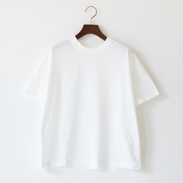 ハイゲージ天竺 ドロップショルダーTシャツ