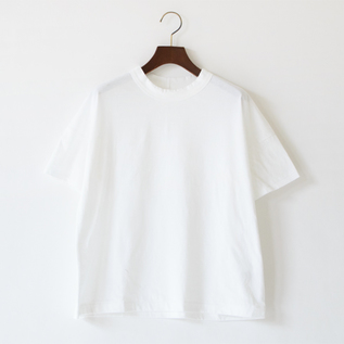 ハイゲージ天竺 ドロップショルダーTシャツ