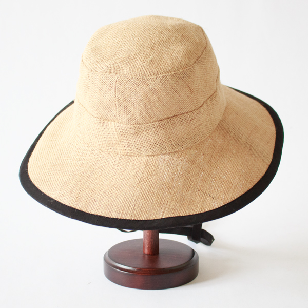 リボンワイドブリムハット（Black）