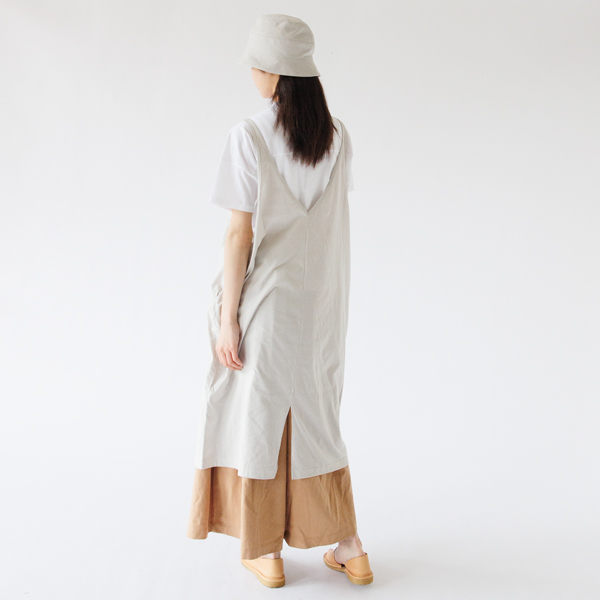 ミニマルバケットハット（ユニセックス）Light Grey