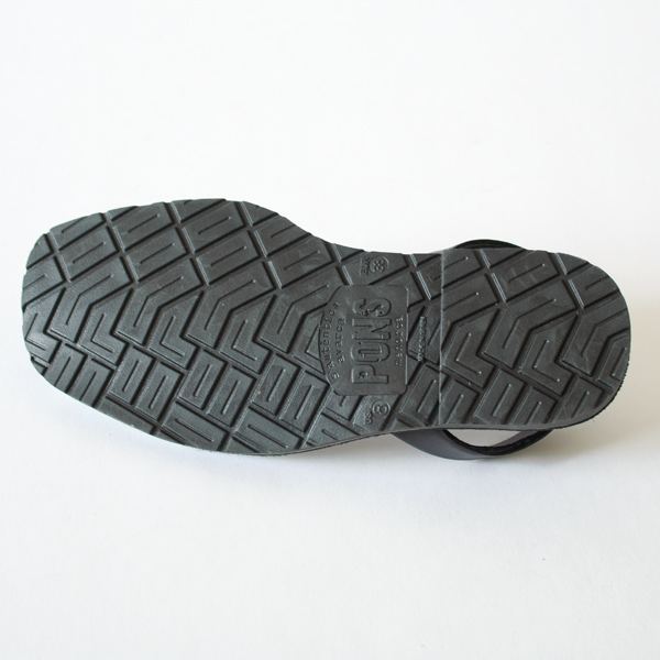 【別注】アバルカサンダル　Plata Negro