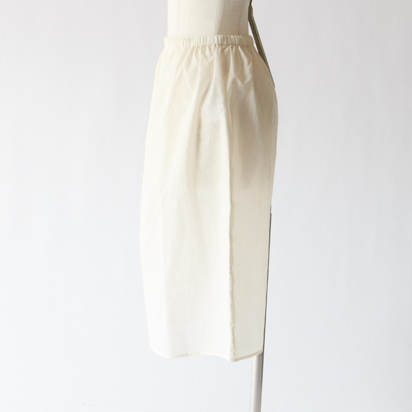 60sコットンローン ペチコート(IVORY)