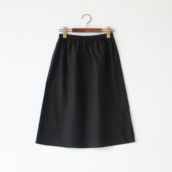 60sコットンローン ペチコート(BLACK)