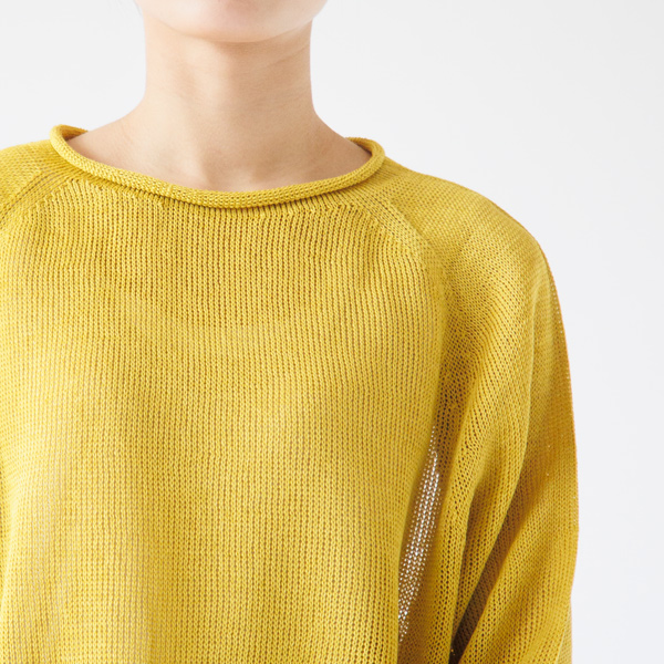 やや透け感があります(イエロー)