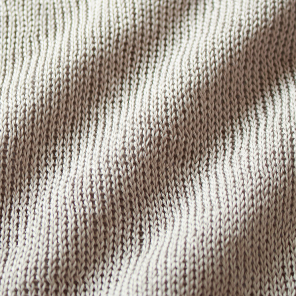 コットンでありながらリネンのようなハリとコシを持っています(ライトブルー)